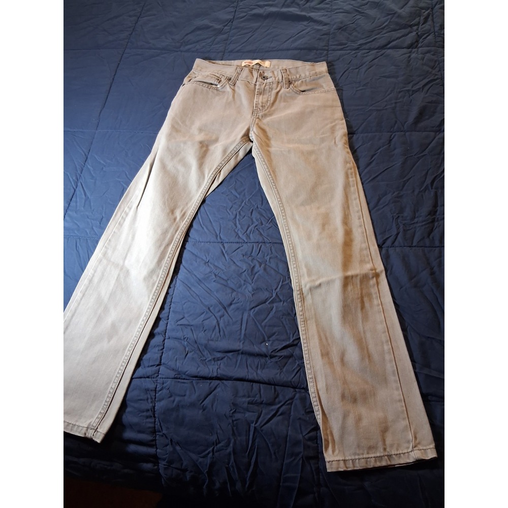 Levi's 511 Boys Jeans 27x27 Regular 14 Slim Fit Gray‎ Wash  Denim